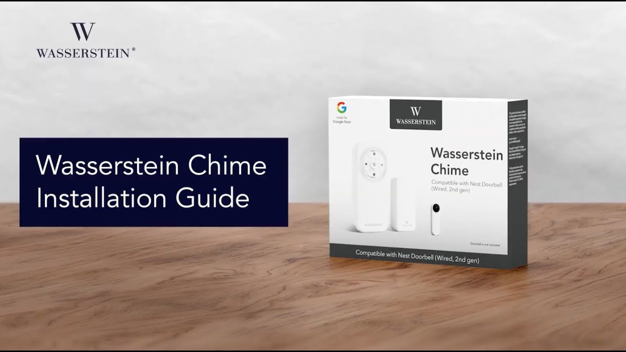 How to set up Wasserstein Doorbell Chime with Google Nest Doorbell?