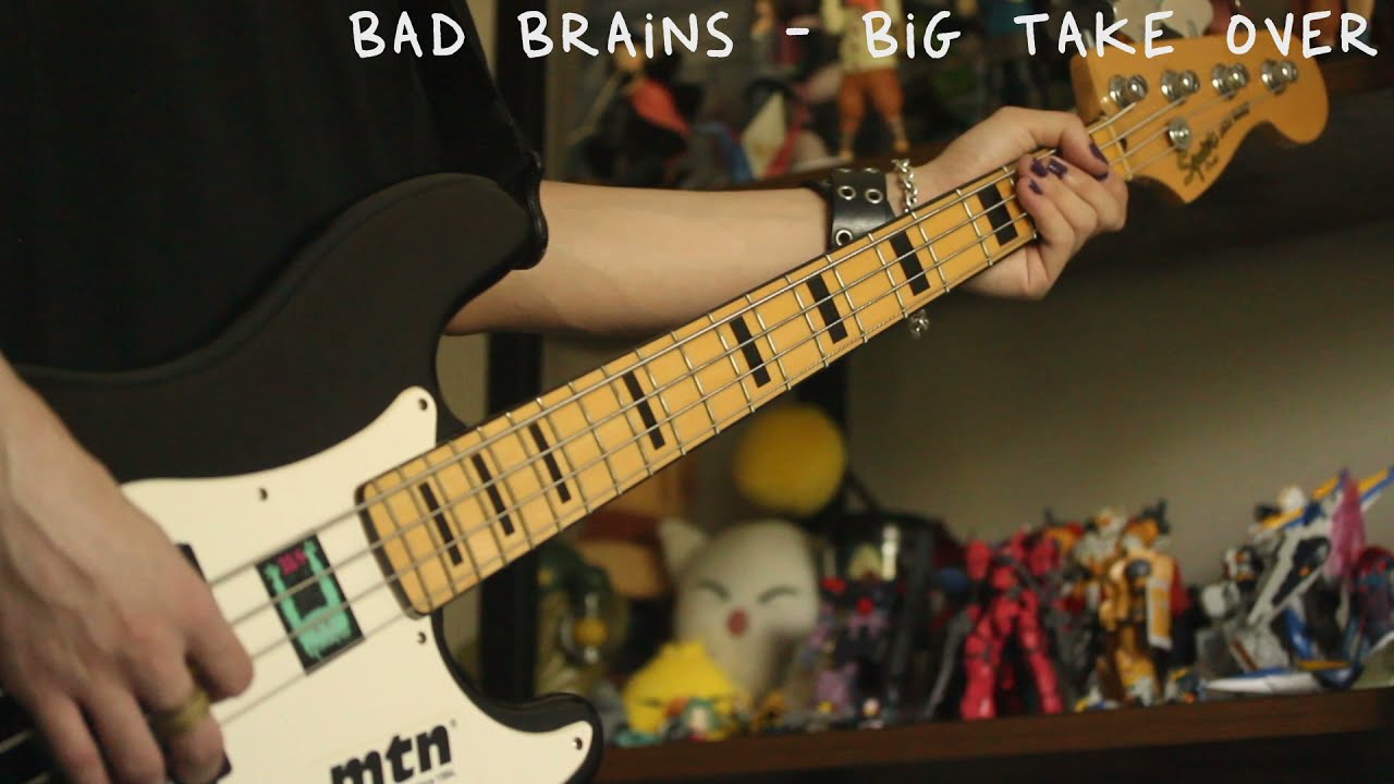 Bad Brains - Big Take Over (Bass Cover)