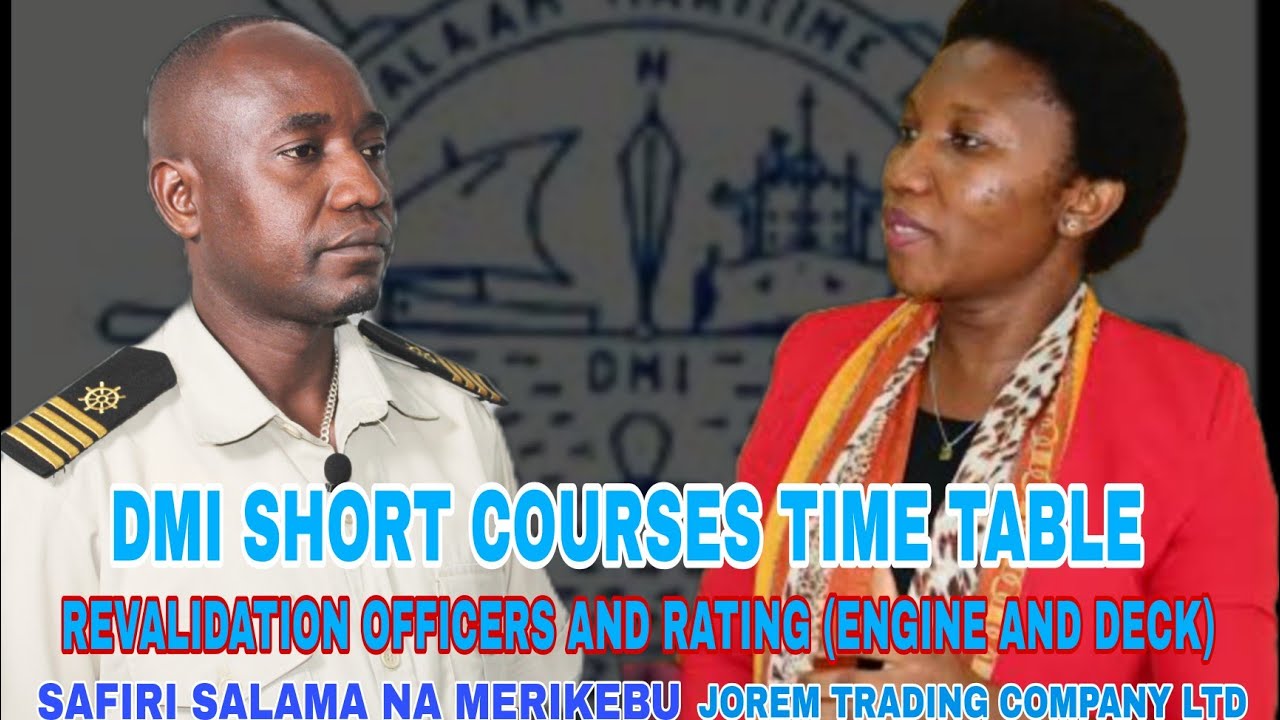 DMI SHORT COURSES TIME TABLE-REVALIDATION OFFICERS AND RATINGS (ENGINE &DECK)
