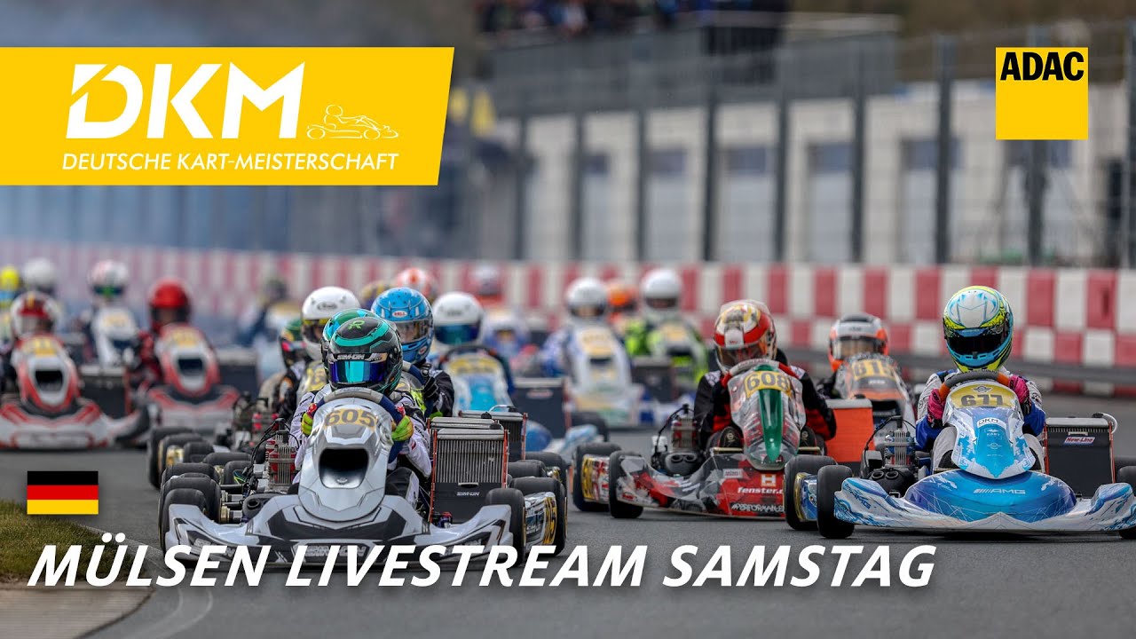 Deutsche Kart Meisterschaft 2024 | Mülsen | Livestream Samstag