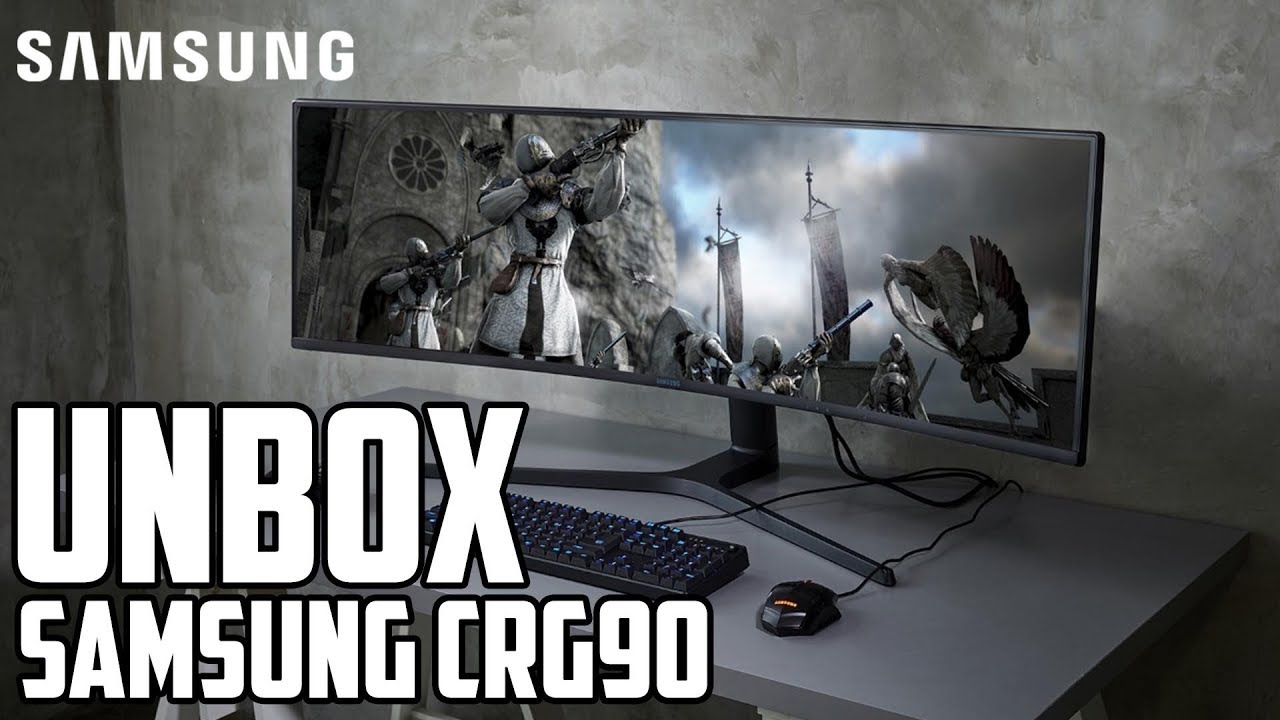 Samsung CRG90 - Unbox