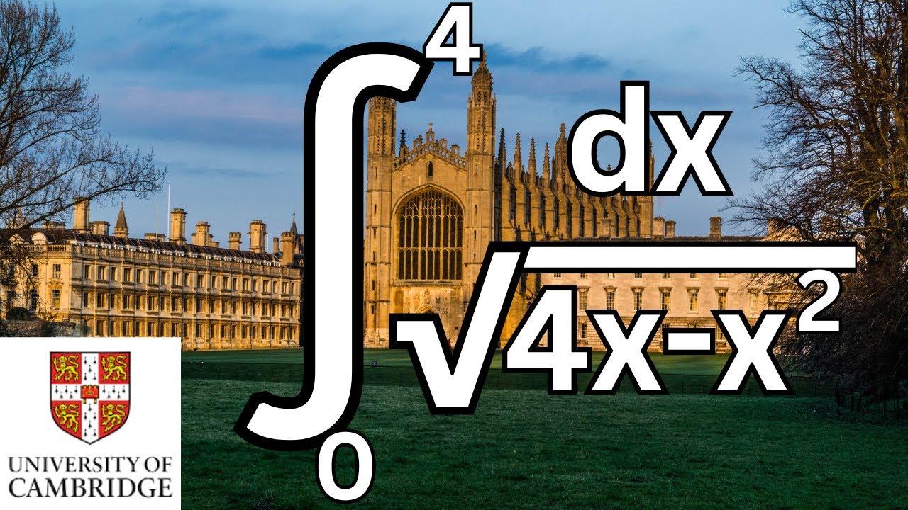 1886 Cambridge University Exam Integral