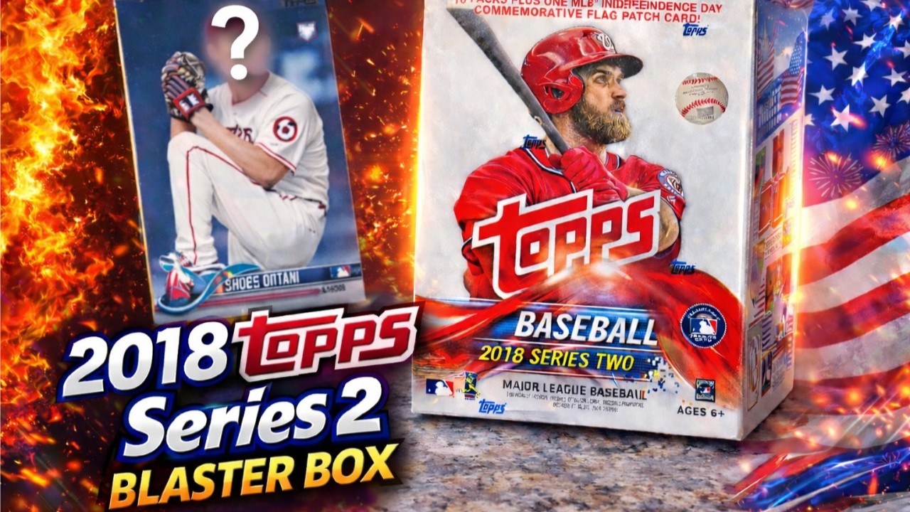 2018 Topps Series 2 Blaster Box #Ohtani RC Search 