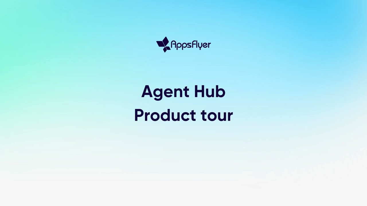 Agent Hub | Product tour