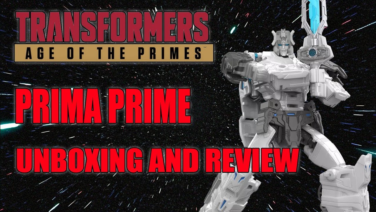 TRANSFORMERS GENERATIONS AGE OF THE PRIMES PRIMA PRIME UNBOXING AND REVIEW