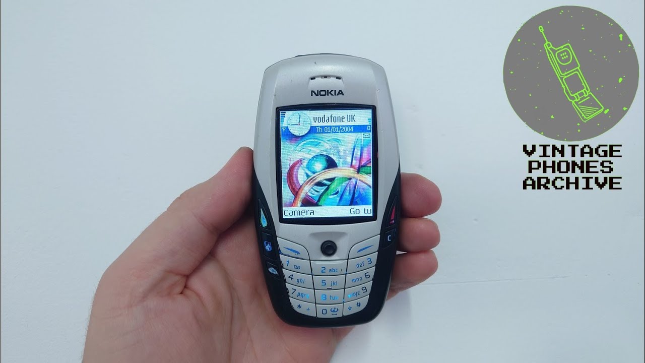 Nokia 6600 NHL-10 Mobile phone menu browse, ringtones, games, wallpapers