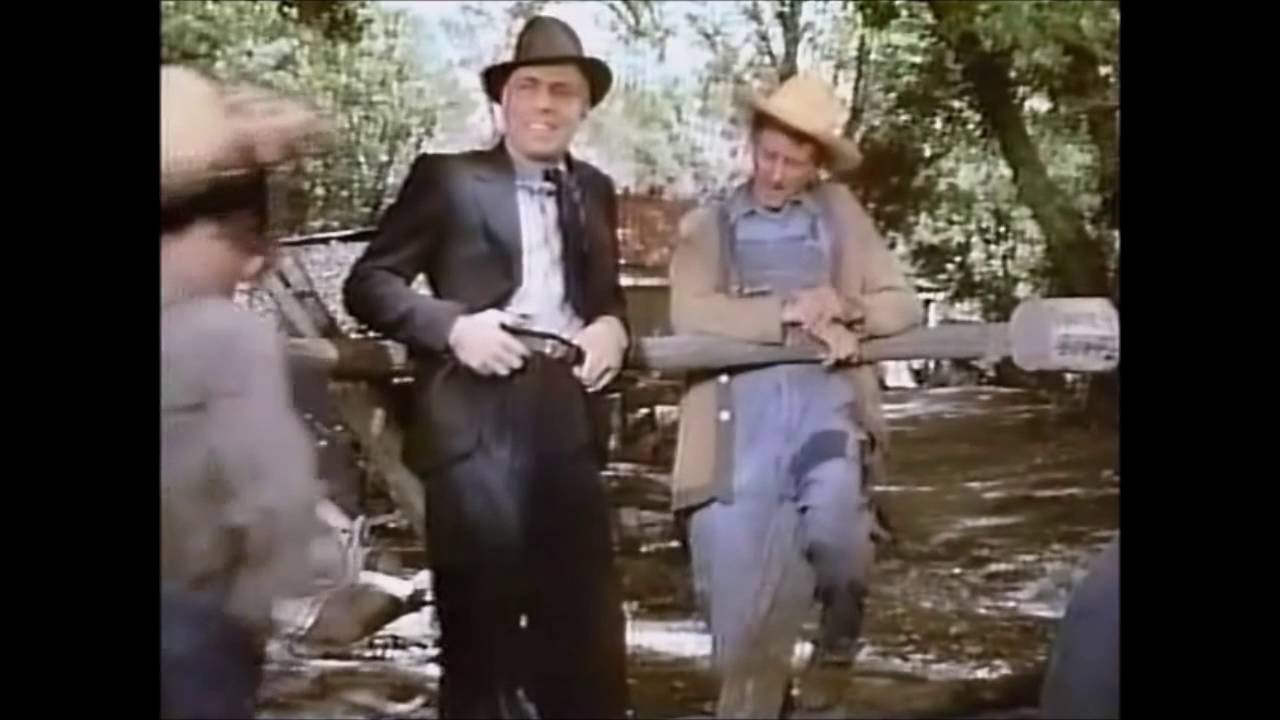 High Sierra (1941)   colorized  scene