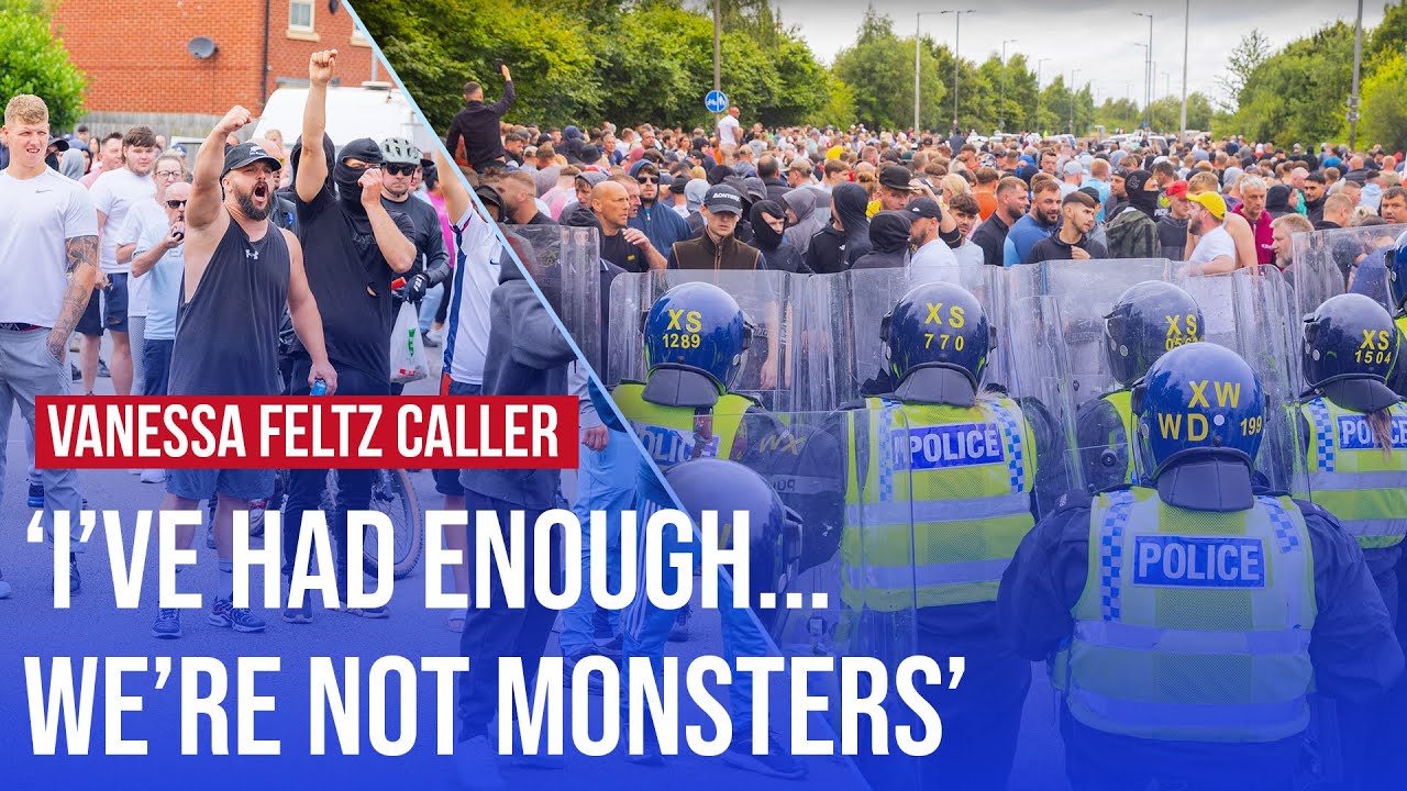 'Enraged' Muslim caller says she's 'too scared to leave home' amid UK riots | LBC