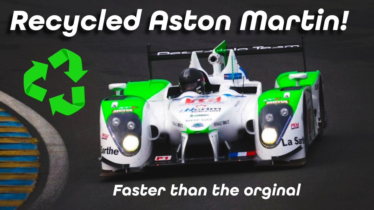 Pescarolo 03 LMP1, the re-cycled Aston Martin AMR-ONE