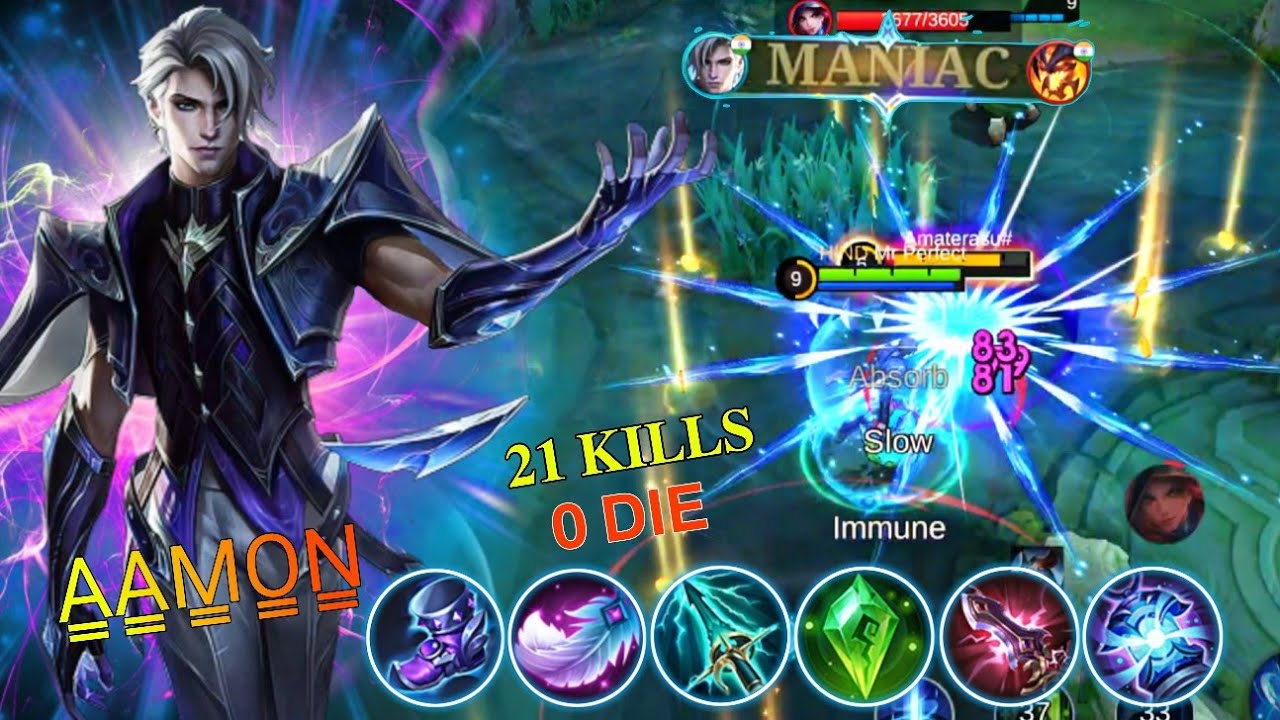 Pro Aamon Destroying Mythic Glory Enemy's ~ MobaLegends : 5vs5! ~MLBB