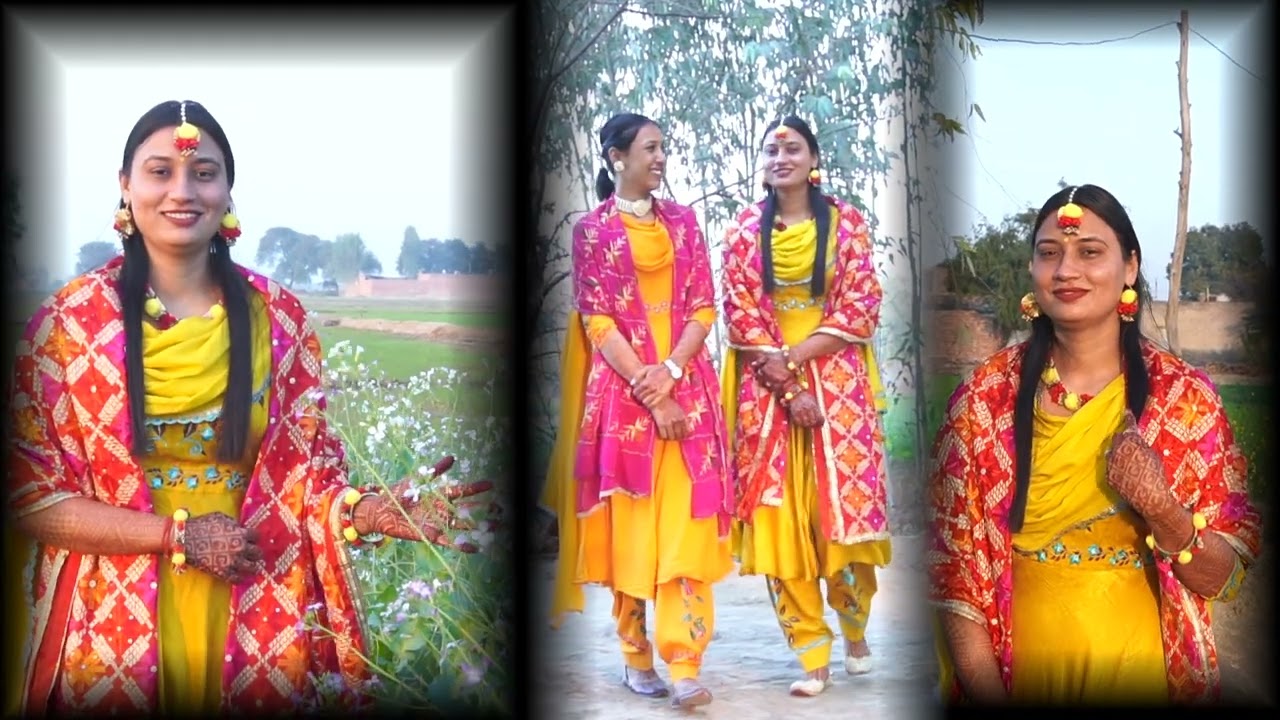 New punjabi girl wedding highlight song