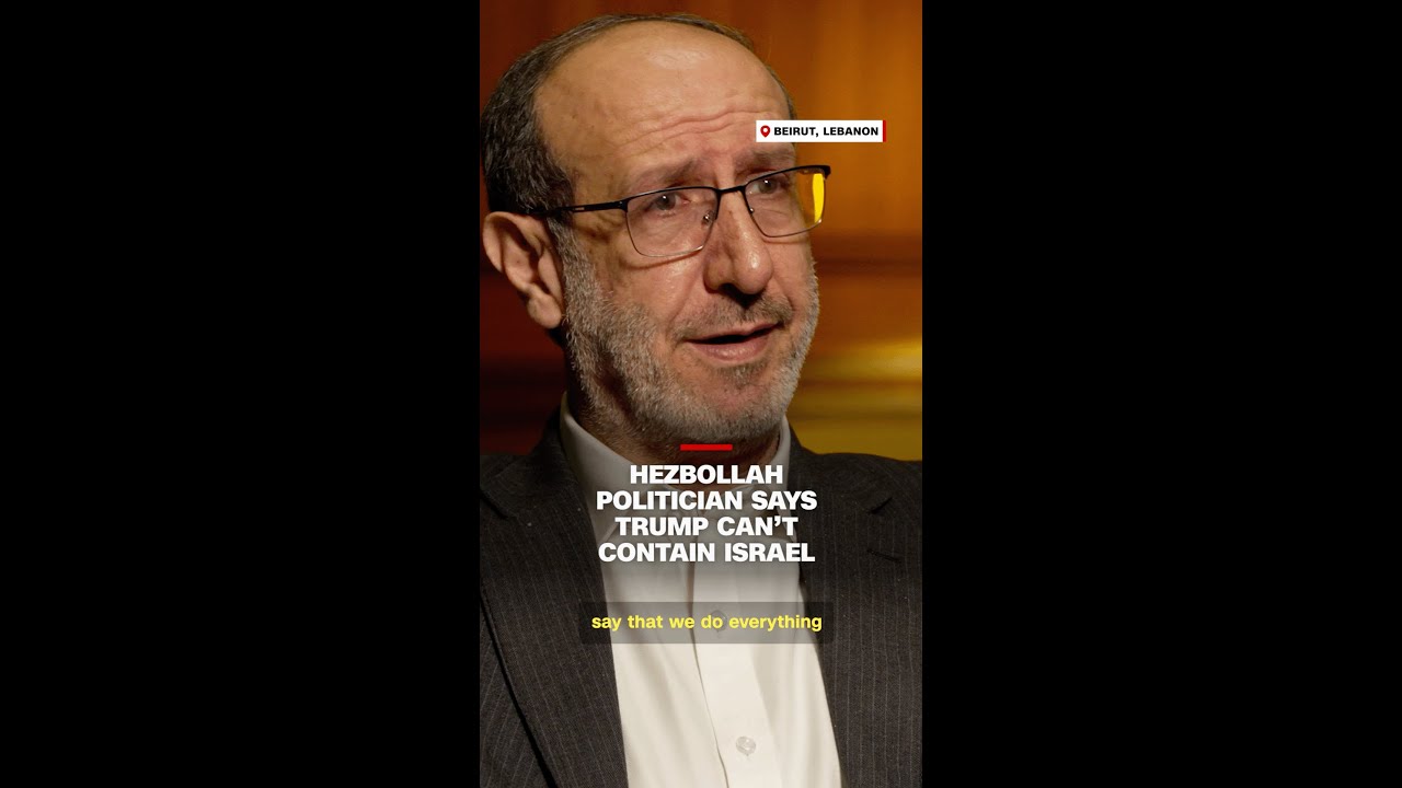 Hezbollah politician says Trump can&rsquo;t contain Israel