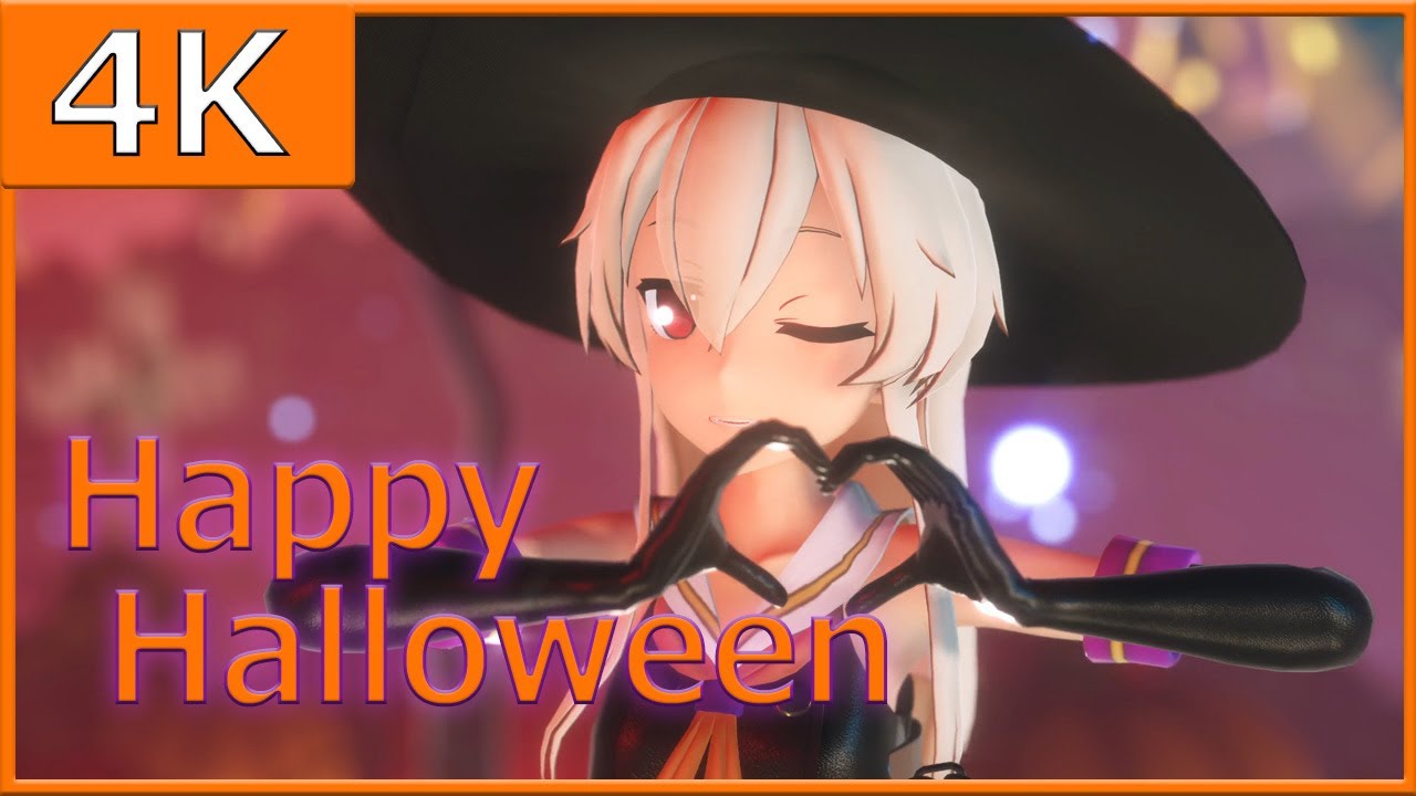 【NonVR】【sdPBR】ハロウィン島風でHappy Halloween【４K60fps】【MMD艦これ】
