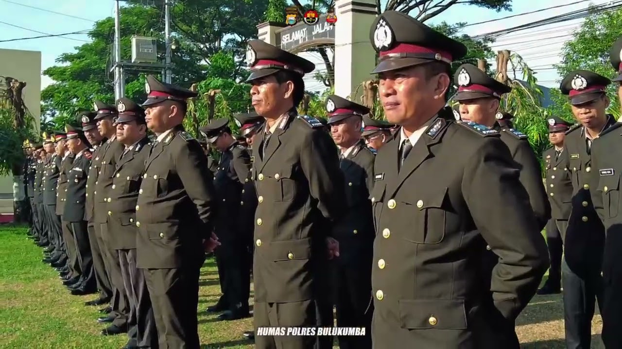 Upacara Bela Negara Polres Bulukumba