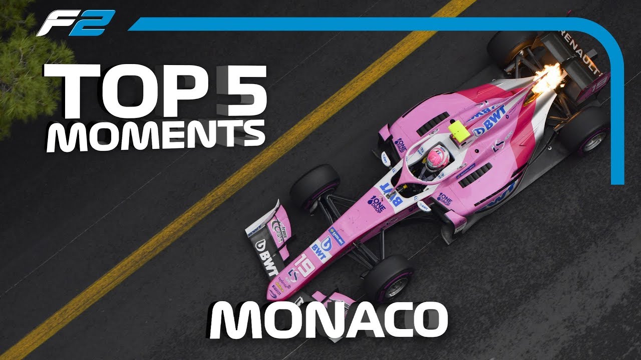 Top 5 Formula 2 Moments | 2019 Monaco Grand Prix