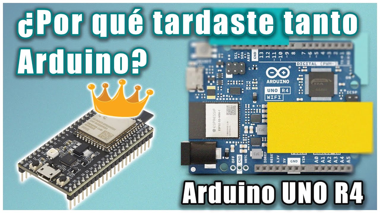 ⚡ NUEVO ARDUINO UNO R4 - ARDUINO GIGA R1 WIFI ⚡