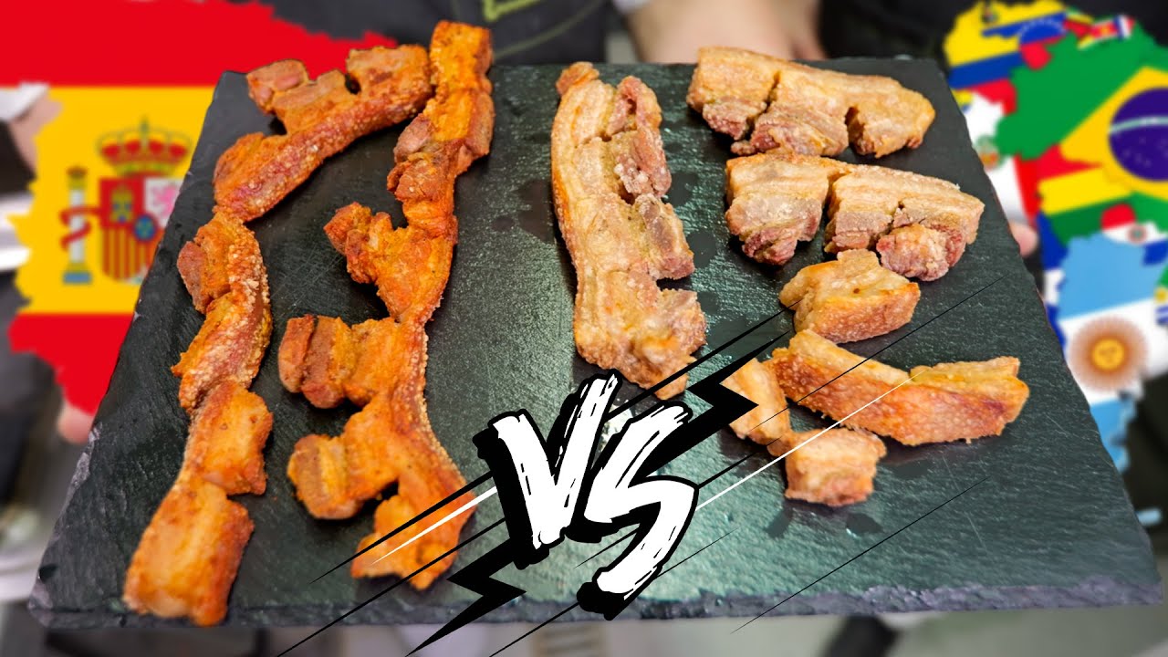 🔥Torrezno de Soria (España) Vs Chicharrón Latinoamericano