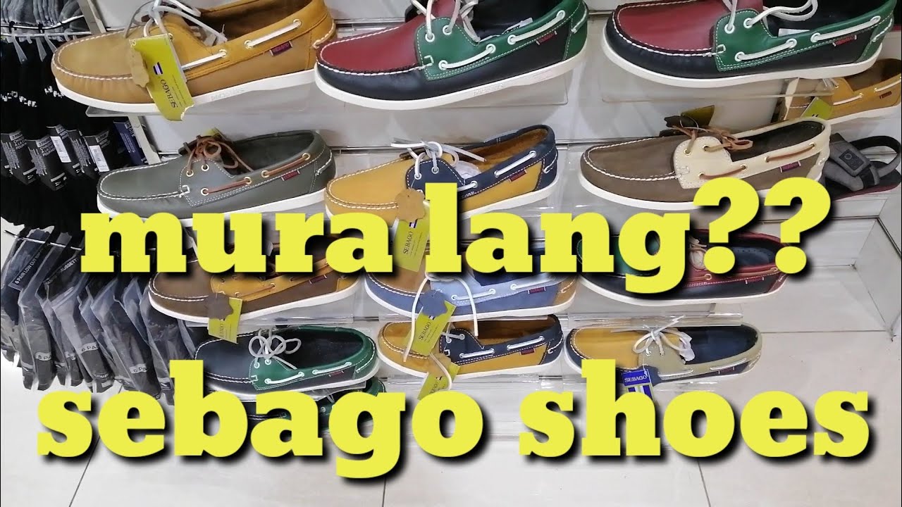 Murang Sebago shoes 2019 