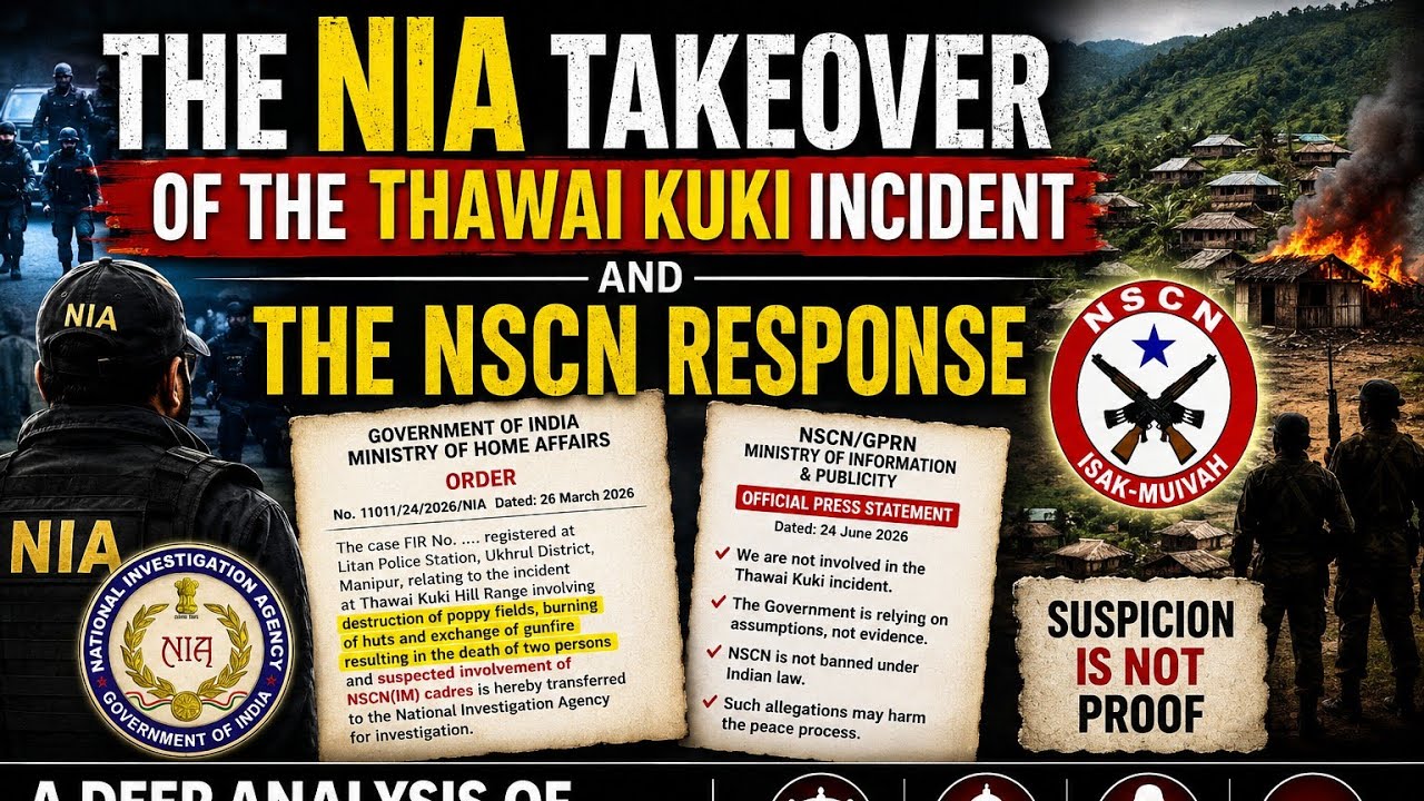 NIA берется за расследование инцидента в Тхаваи Куки: почему NSCN-IM теперь боится следствия?