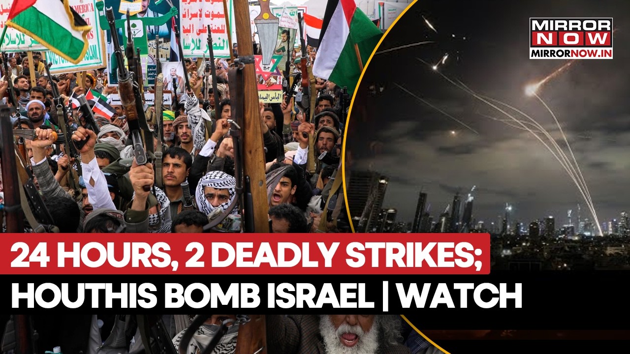 Iran War: 24 Hours, 2 Attacks; Yemen's Houthis Launch A Second Attack On Israel | Watch