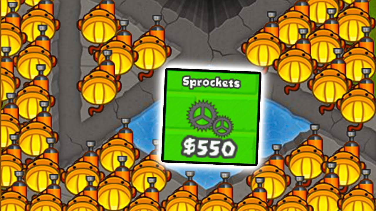 So I filled my map with Sprockets... It can defend INFINITE ZOMGS!