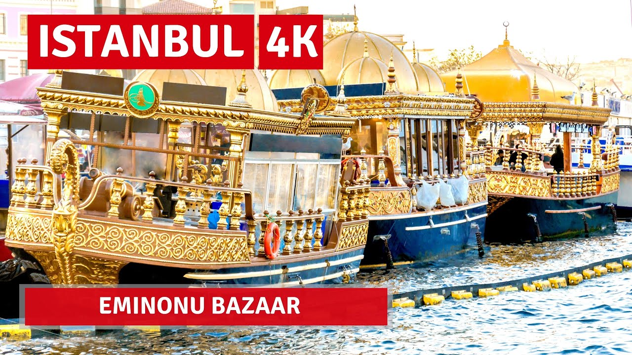 Istanbul 2022 Eminonu 9 May Walking Tour|4k UHD 60fps