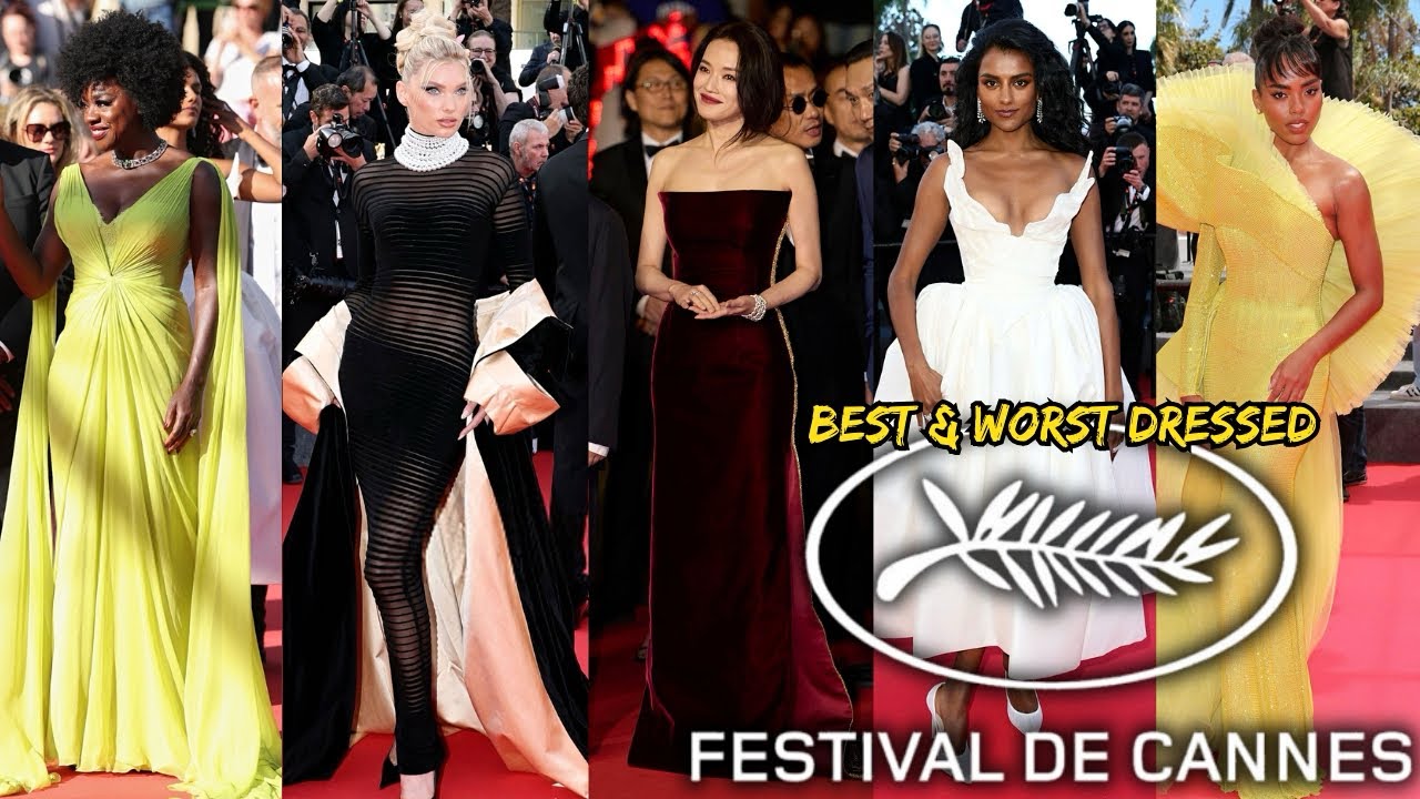 TOP 10 BEST & WORST DRESSED AT THE CANNES FILM FESTIVAL 2025! (Underrated Looks)