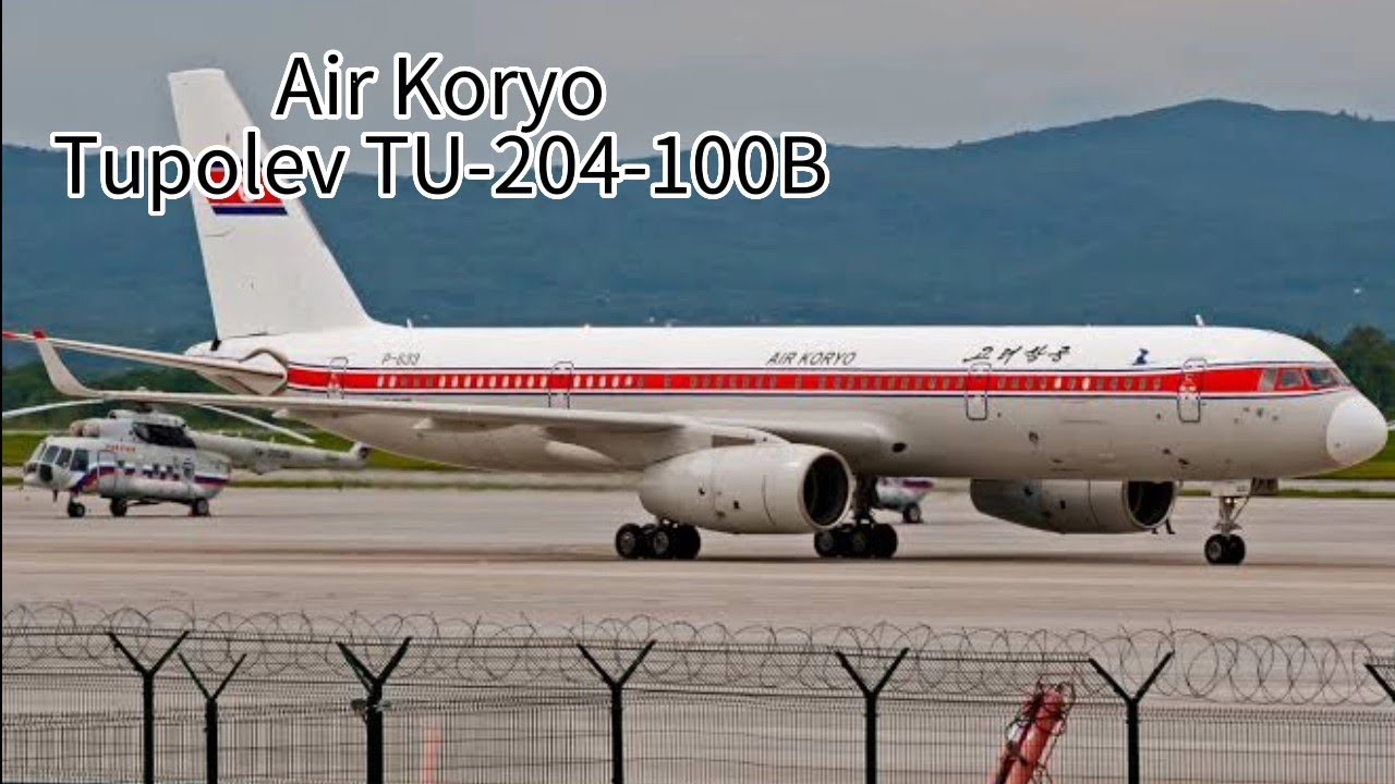 Papercraft:Tupolev TU-204-100B Air Koryo,P-633 Stop Motion