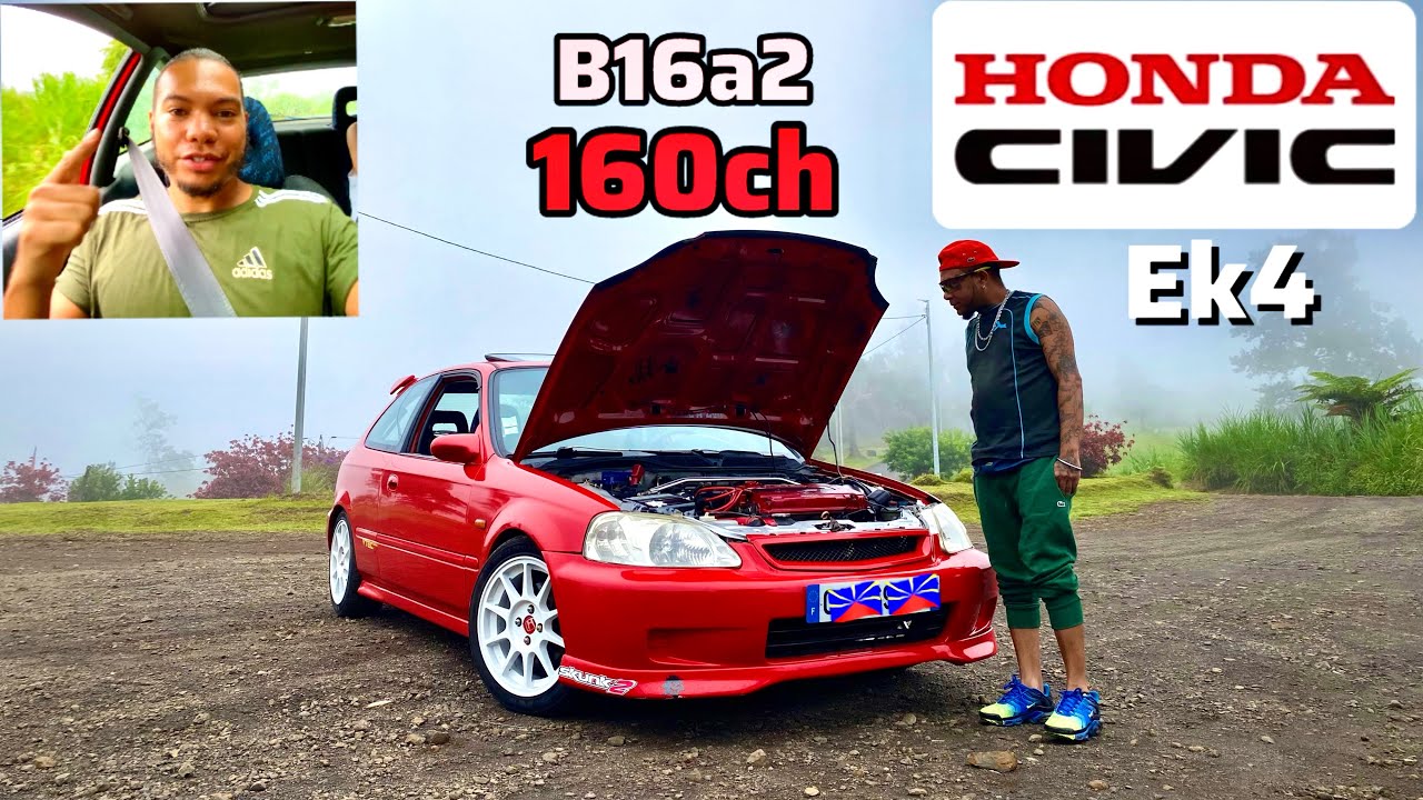 LA HONDA CIVIC EK4 DE MIK 🇷🇪| PRÉSENTATION + ROULAGE