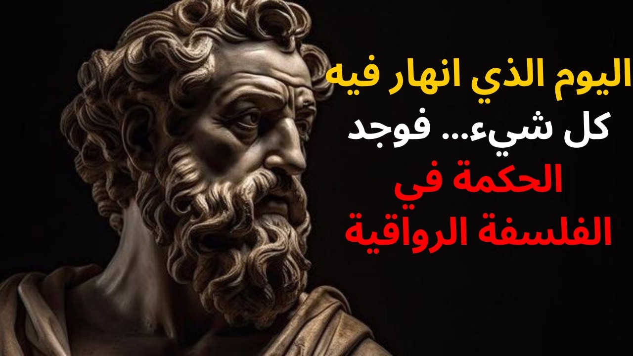 اليوم الذي انهار فيه كل شيء… فوجد الحكمة في الفلسفة الرواقية