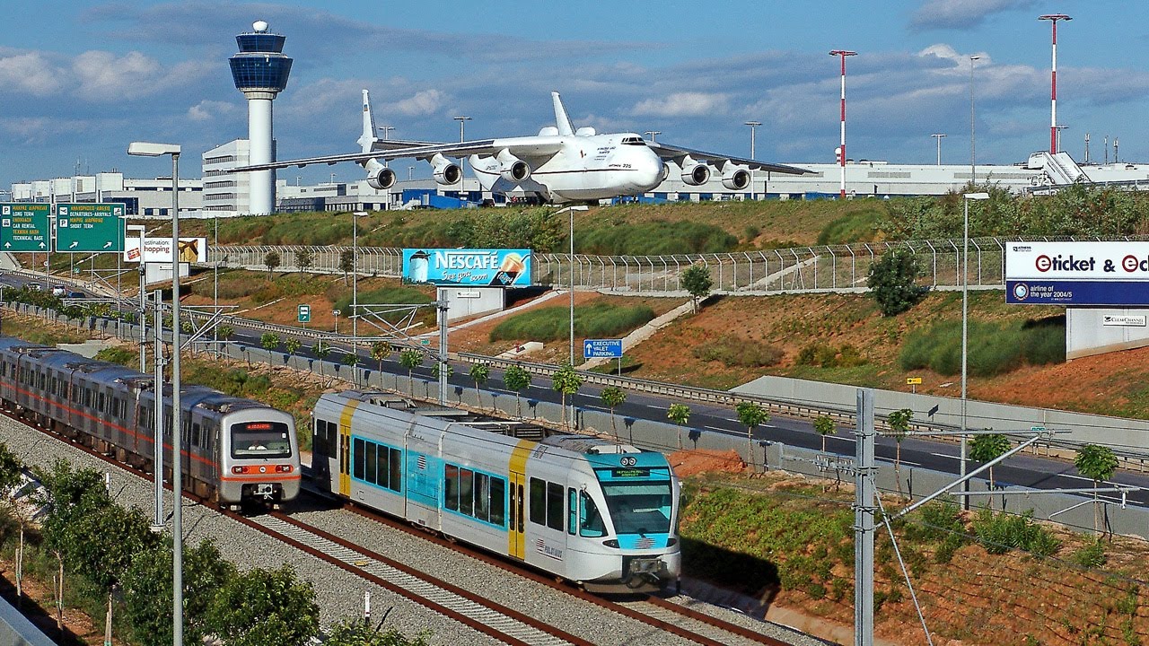 This is the first ever visit of the Antonov An-225 in Athens airport history (2005)