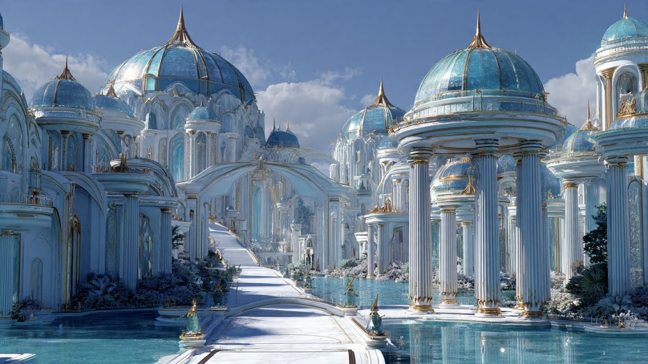 Heaven’s Majestic Golden Stairway A Walk Into Divine Realms Filled With Peace and Pure Light