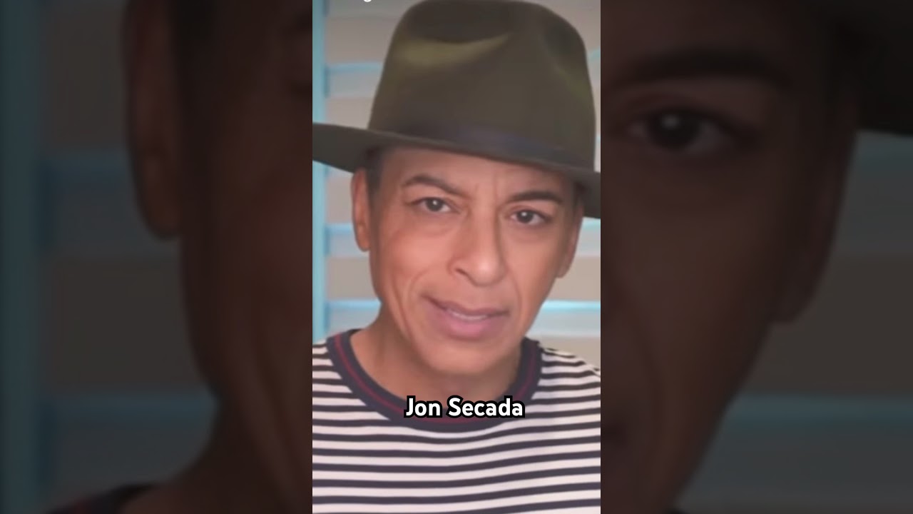 Jon Secada! Talented singer with a positive vibe & style! Awesome voice! Grammy winner! AYE! 