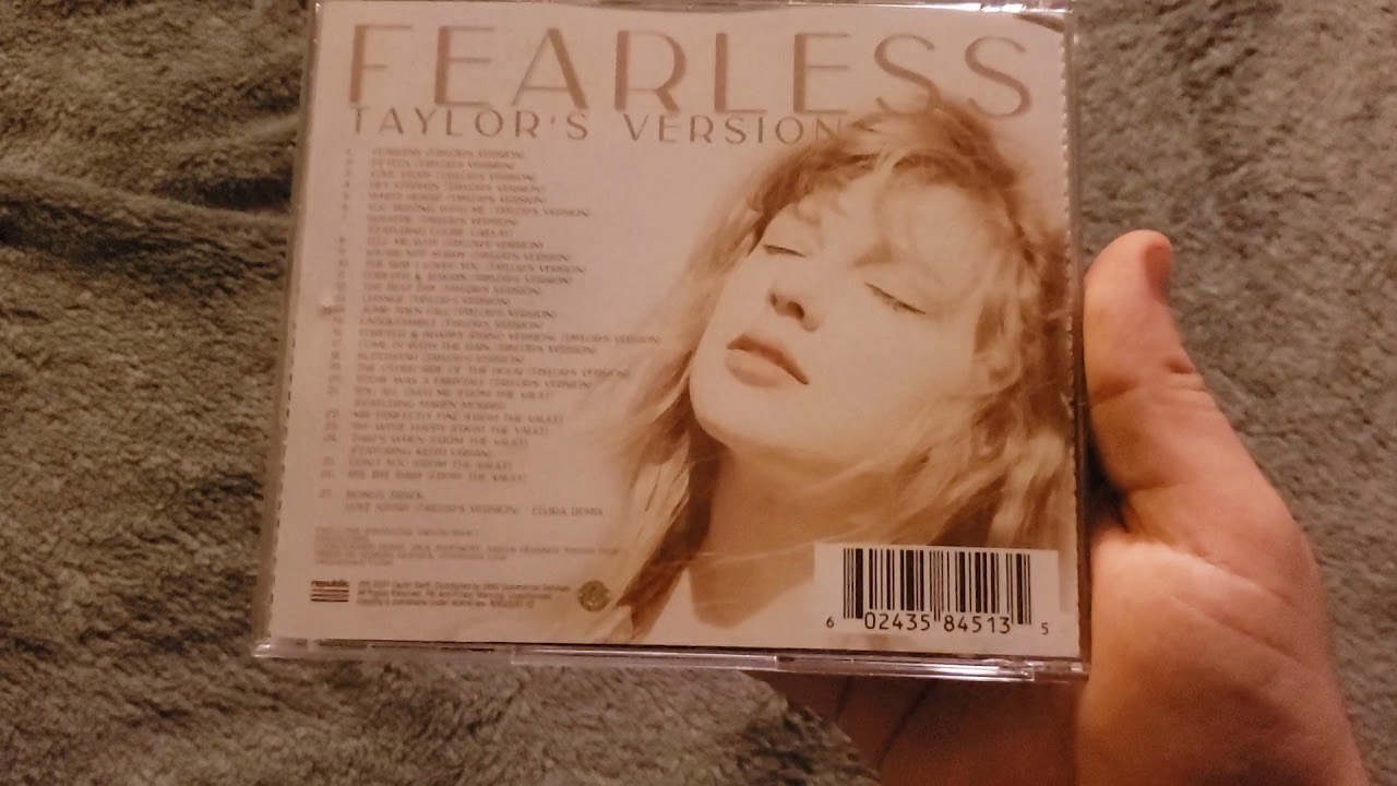 TAYLOR SWIFT - FEARLESS (TAYLOR'S VERSION) | UNBOXING