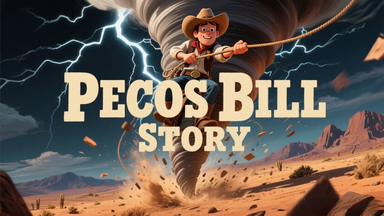 The Legend of Pecos Bill | Classic American Tall Tale Storytelling