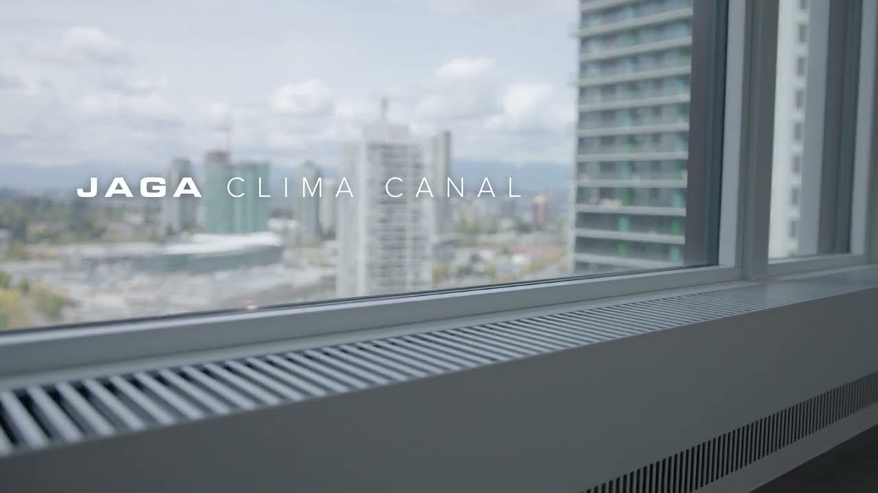 Clima Canal – Trench Climate Convector for Discreet Heating & Cooling