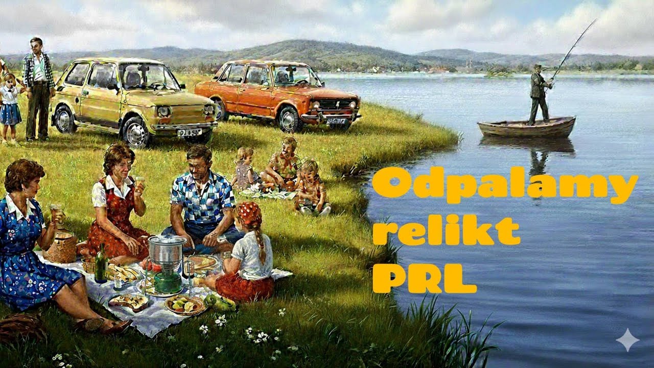 Turystyczna kuchenka PRL Szmiel 4 (trzmiel) camping, vanlife, out doors,