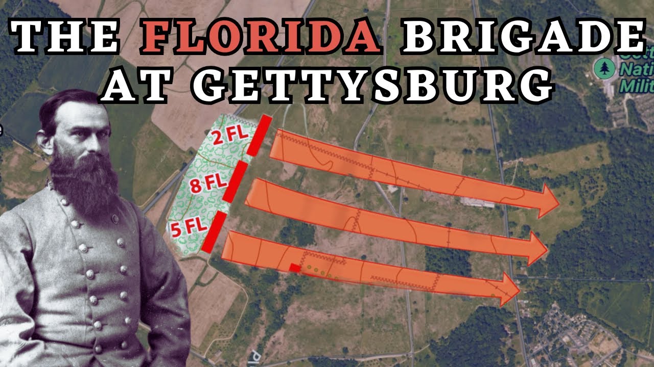The Florida Brigade at Gettysburg | Gettysburg Battlefield Walk | Gettysburg Day 2