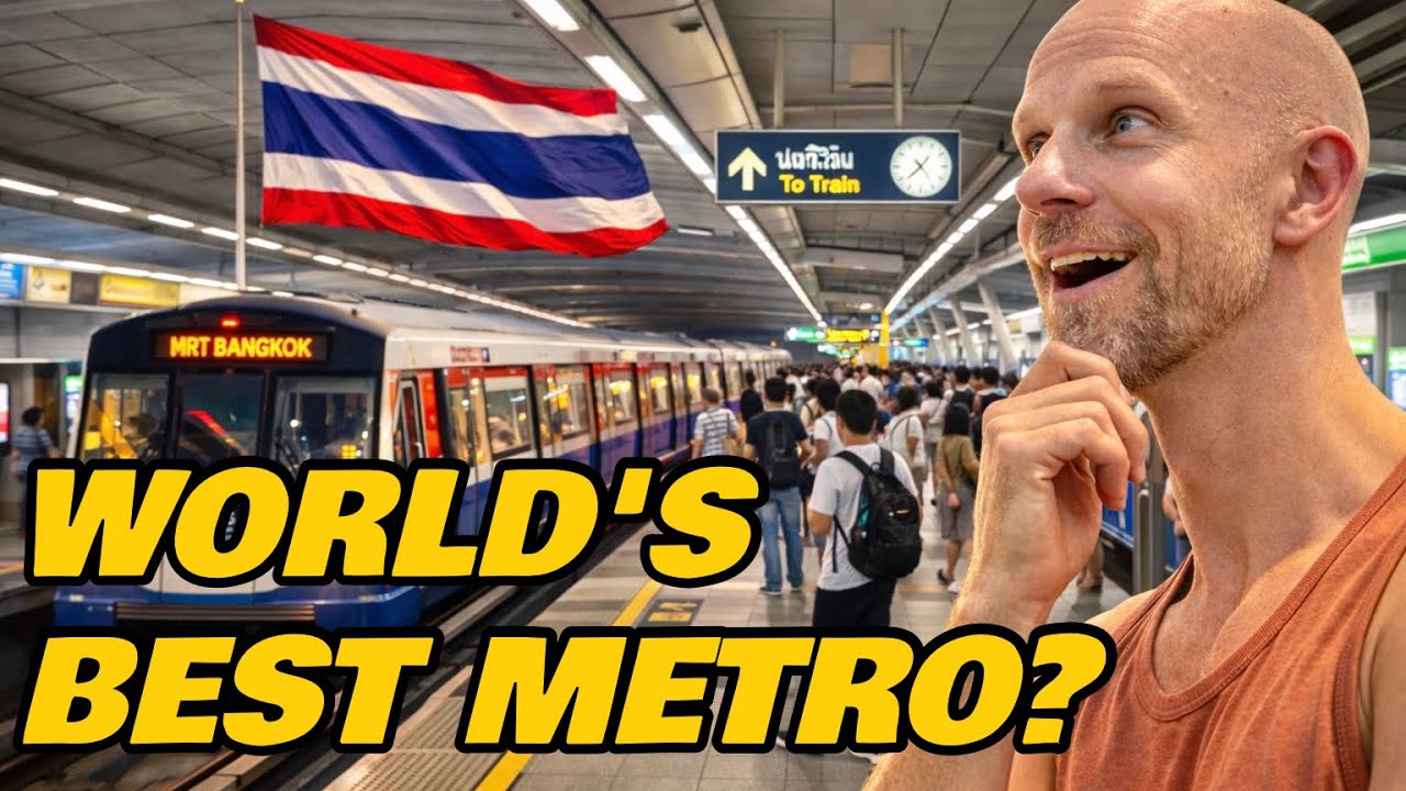 Bangkok’s MRT: Best Metro in the World? 🇹🇭