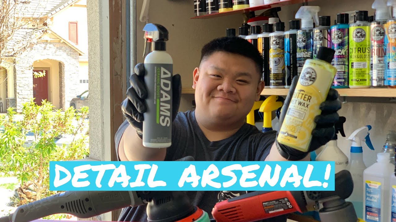 MY DETAILING ARSENAL!