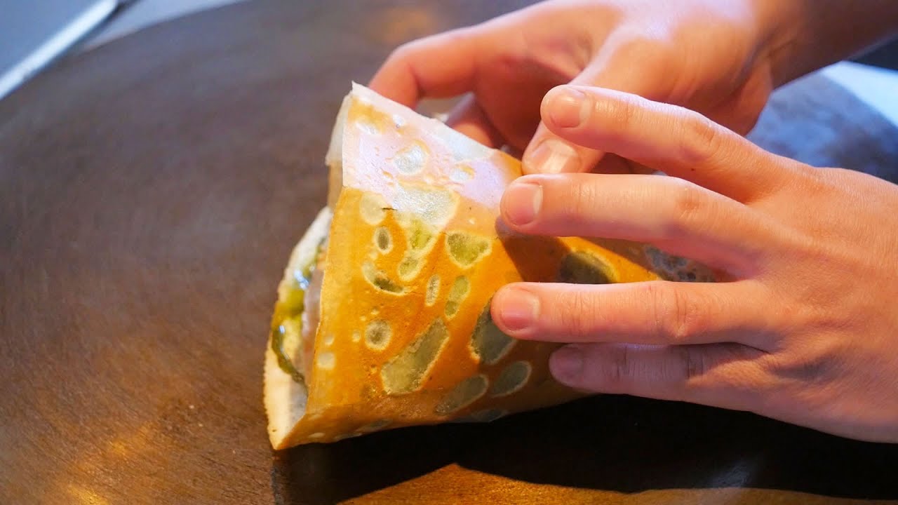とんでもなくサクサクなクレープ屋さんの作り方