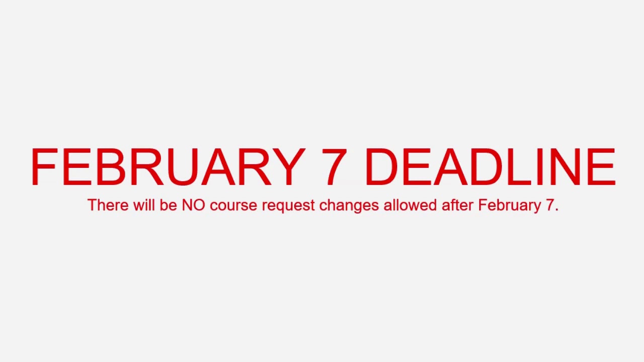 Course Selection Video 2020-2021