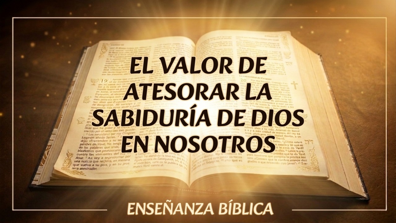 El valor de atesorar la sabiduría de Dios en nosotros