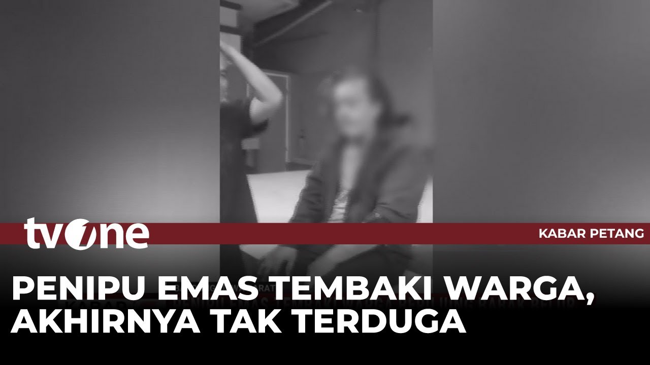 MENEGANGKAN!! Penipu Emas Tembaki Warga di Bandung! Tapi Akhirnya Bikin Kaget | Kabar Petang