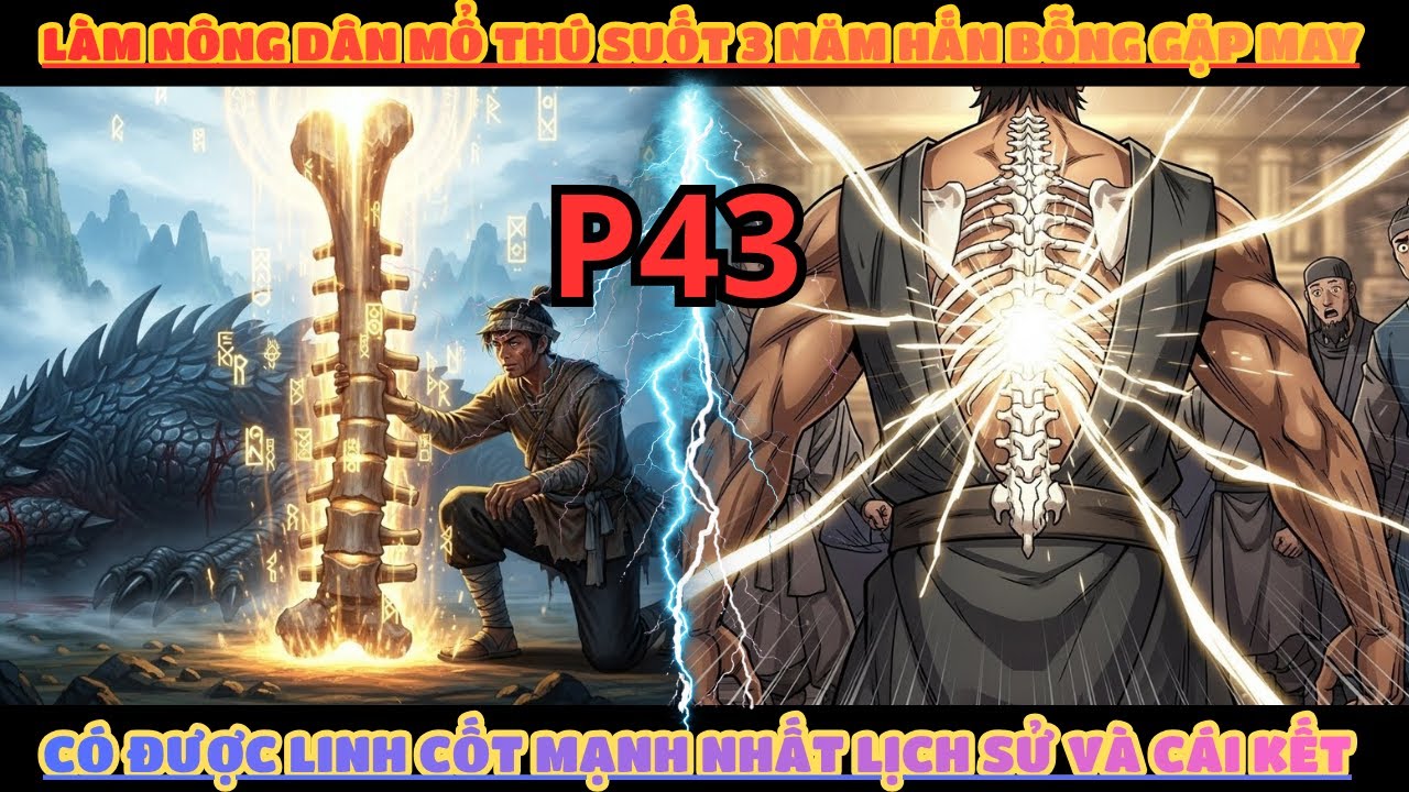 LÀM NÔNG DÂN MỔ THÚ SUỐT 3 NĂM HẮN BỖNG GẶP MAY CÓ ĐƯỢC LINH CỐT MẠNH NHẤT LỊCH SỬ - P43
