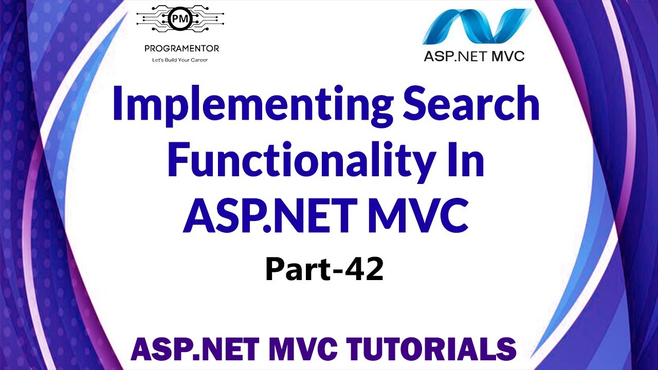 42 | Adding Search Functionality In CRUD App In ASP.NET MVC | Learn ASP.NET MVC (Hindi/Urdu)