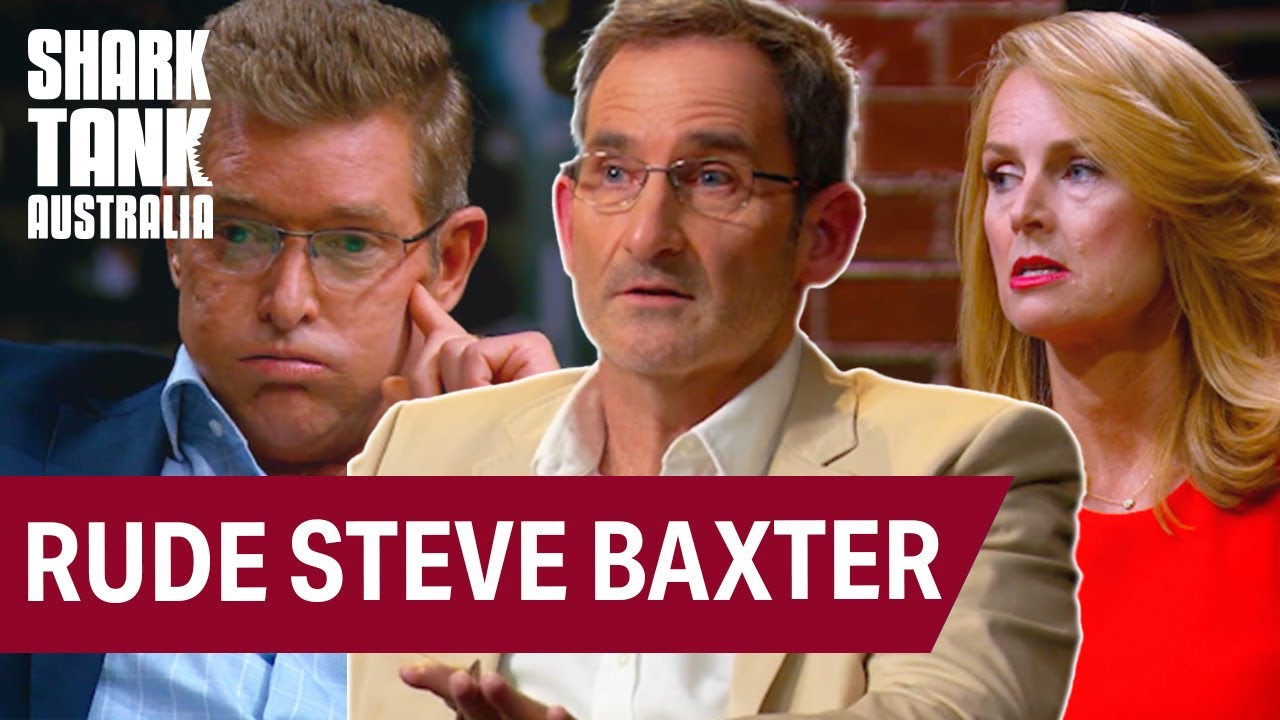 Steve Baxter Unfiltered: Most Savage Moments | Shark Tank Australia