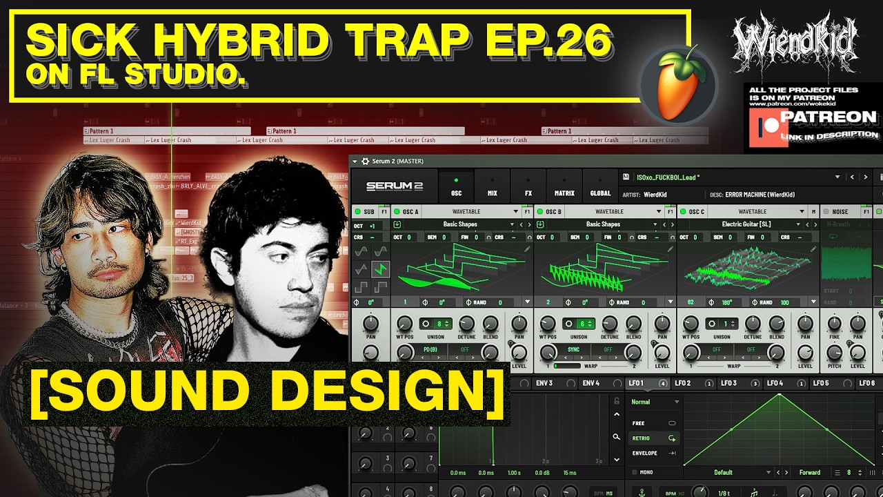SICK HYBRID TRAP EP.26 on FL Studio [ISOXO & DRYDEN STYLE]