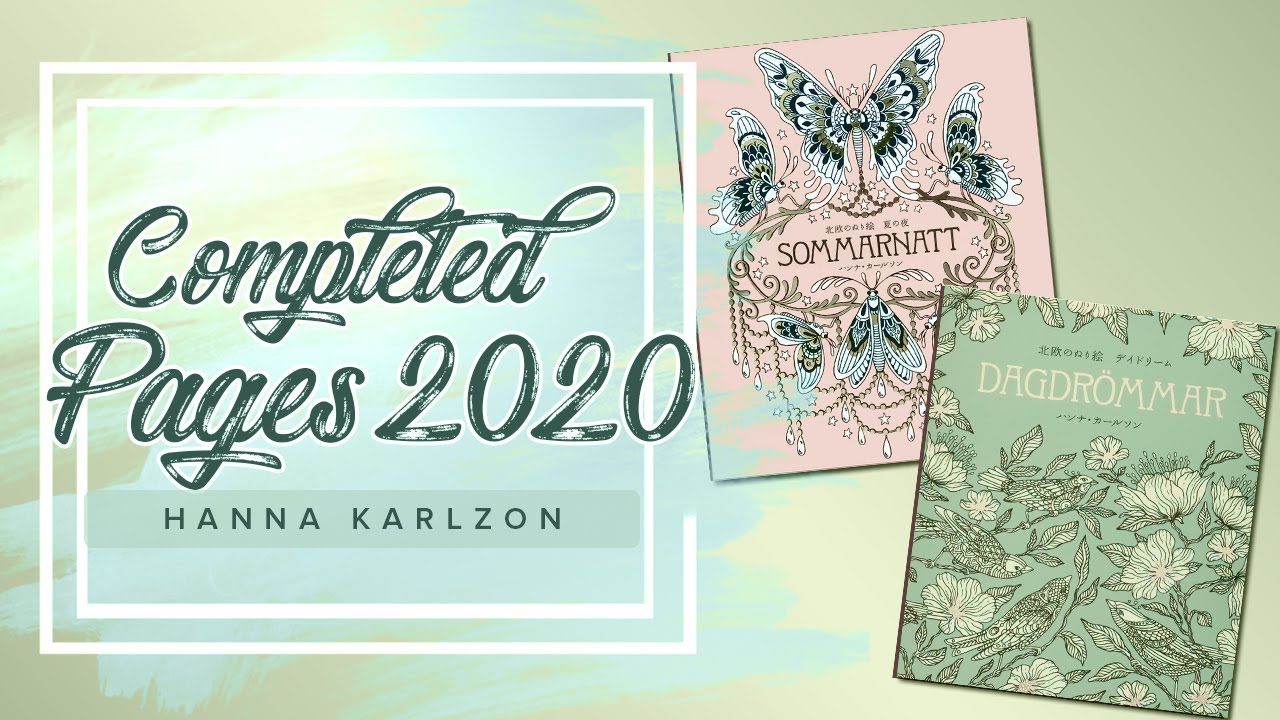 HANNA KARLZON | Completed Pages