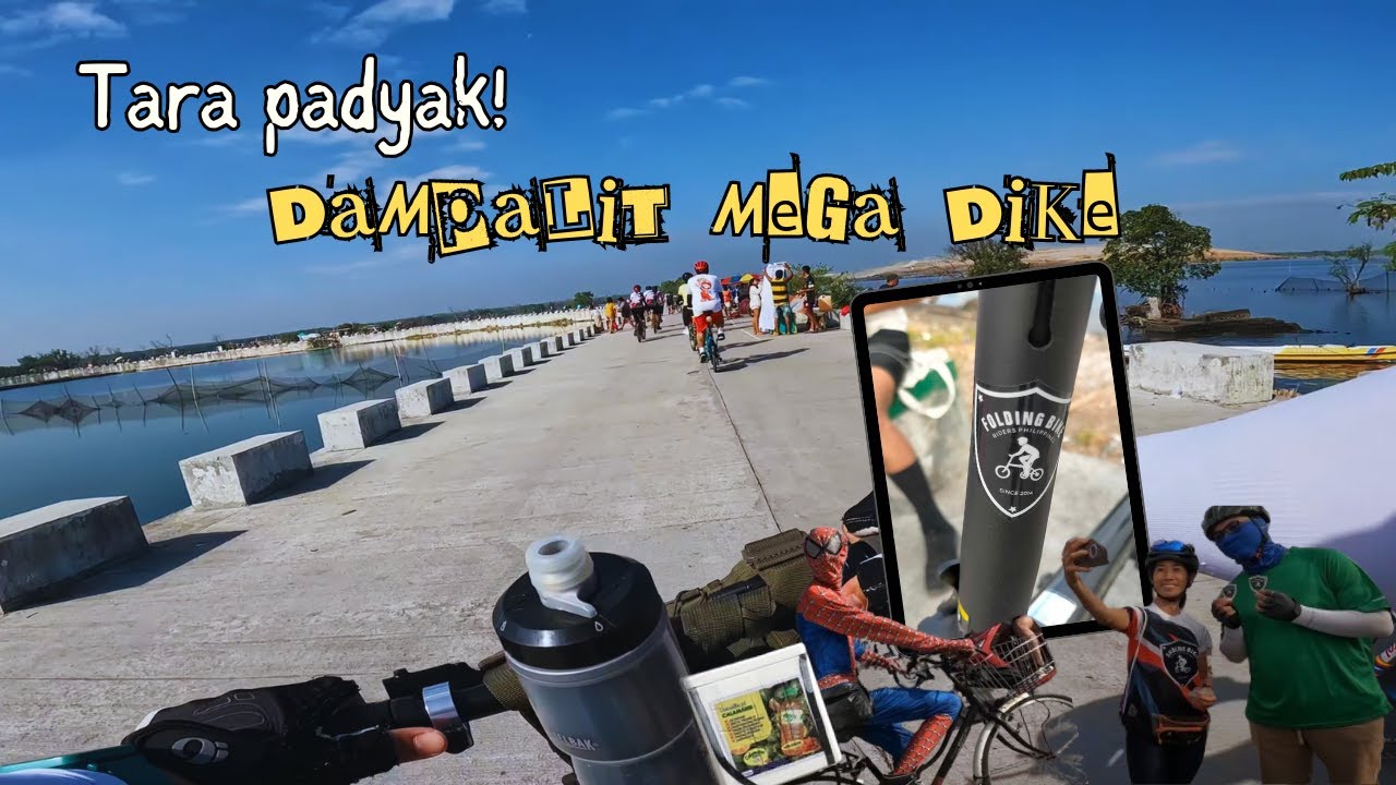 Padyak tayo kasama ang Folding Bike Riders PH sa dinadayong Dampalit Megadike.